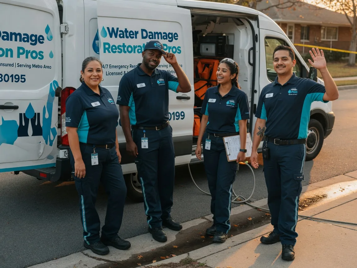 Water Damage Restoration company in Sainte Marie, IL